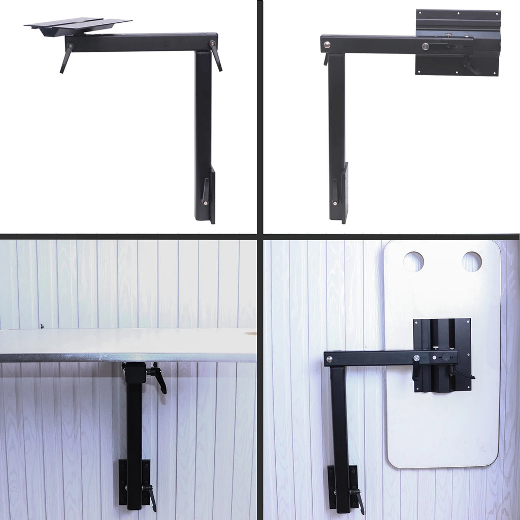 360° Swivel Folding Table Leg Lagoon Style Wall Mounted Space Saving Table for Camper Rv Motorhome Boat Yacht Quick Shipping