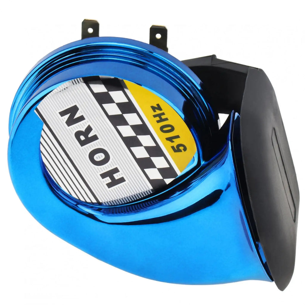 Universal Snail Horn Siren for Motorcycle 12V 130DB High Tone 510HZ Motorbike Auto Car Scooter Waterproof Electric Air Horn