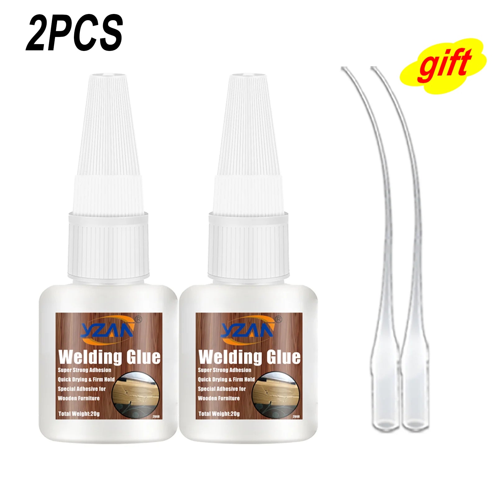 Universal Wood Adhesive Strong Bond Quick Dry Waterproof Invisible Repair for Wood Furniture Repair Woodworking DIY Projects