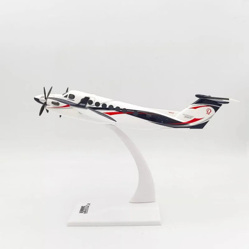 Aimo Wings 1:75 Scale KingAir 350i/360ER Business Jet Static Aircraft Simulation Finished Souvenir Hobby Collection Toy Gift