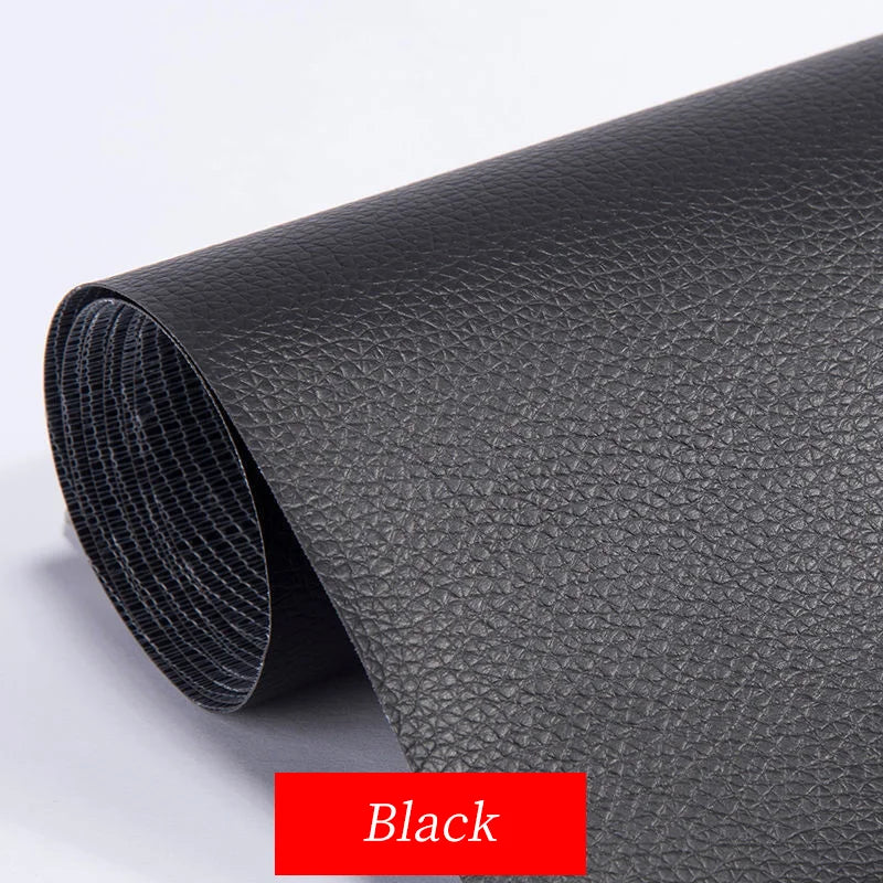 Self Adhesive PU Leather Patches Patch Self-Adhesive Couch Waterproof Wear-Resisting For Furniture Sofa Car Seats Shoes Fabric