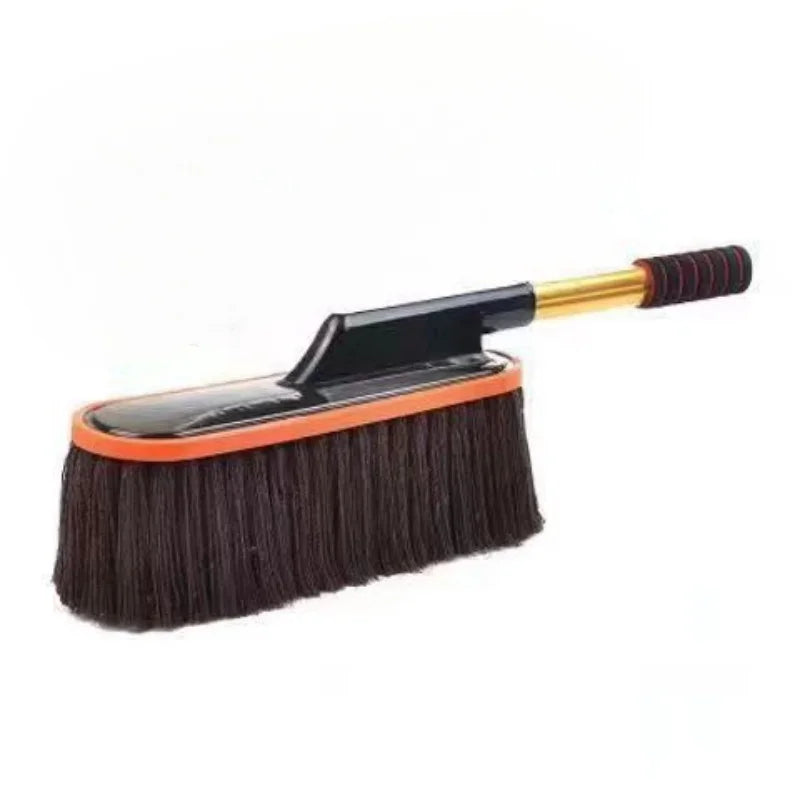 For Retractable Car Cotton Wax Brush Scrubbing Mop Dust Sweeping Dust Wax Mop Car Wash Tool Set