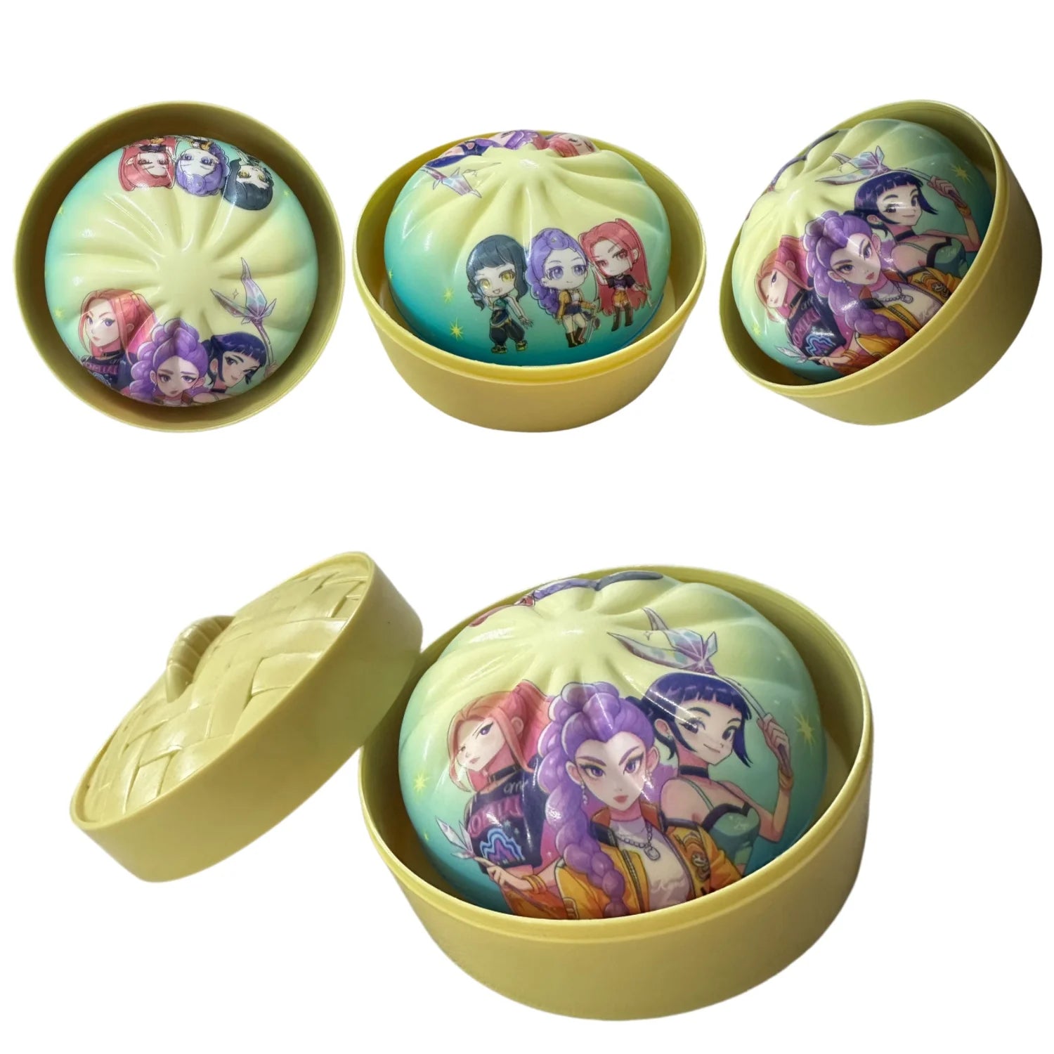 Anime Girl Lumi Mila Zoi Witch Hunter Dumpling Squishy Surprise Blind Box Baozi Squeeze Fidget Toy Ornaments PU Anti Stress Gift
