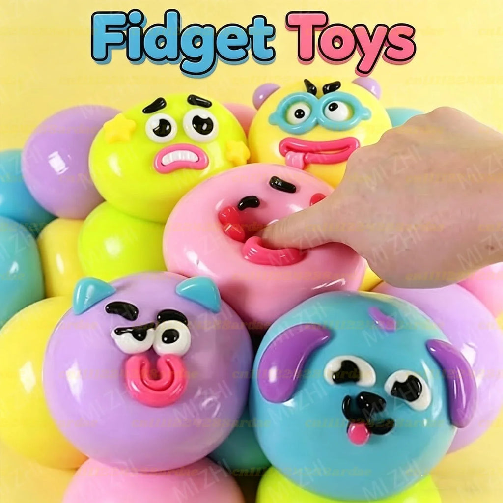 @@2026 NEW Smushers Squishy, Curiosities Dog Face Swap Squishy Toy, Soft Moldable Cute Slow Rise Squeeze Toy Adult Fun gifts toy