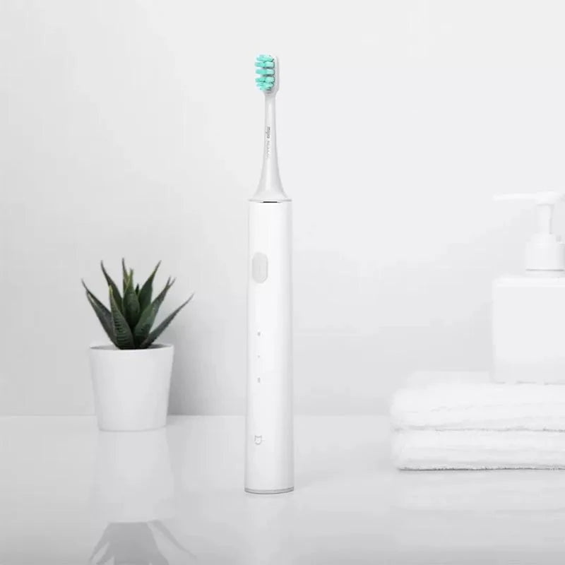 Mijia Electric Toothbrush T300 Long Battery Life Sonic Toothbrush IPX7 Waterproof High Frequency Vibration Magnetic Motor