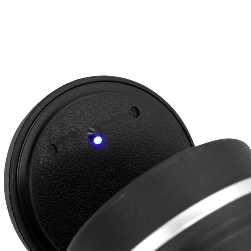 Car cigarette ash cylinder with built in LED light for smoke ash collection ideal for driver passenger use