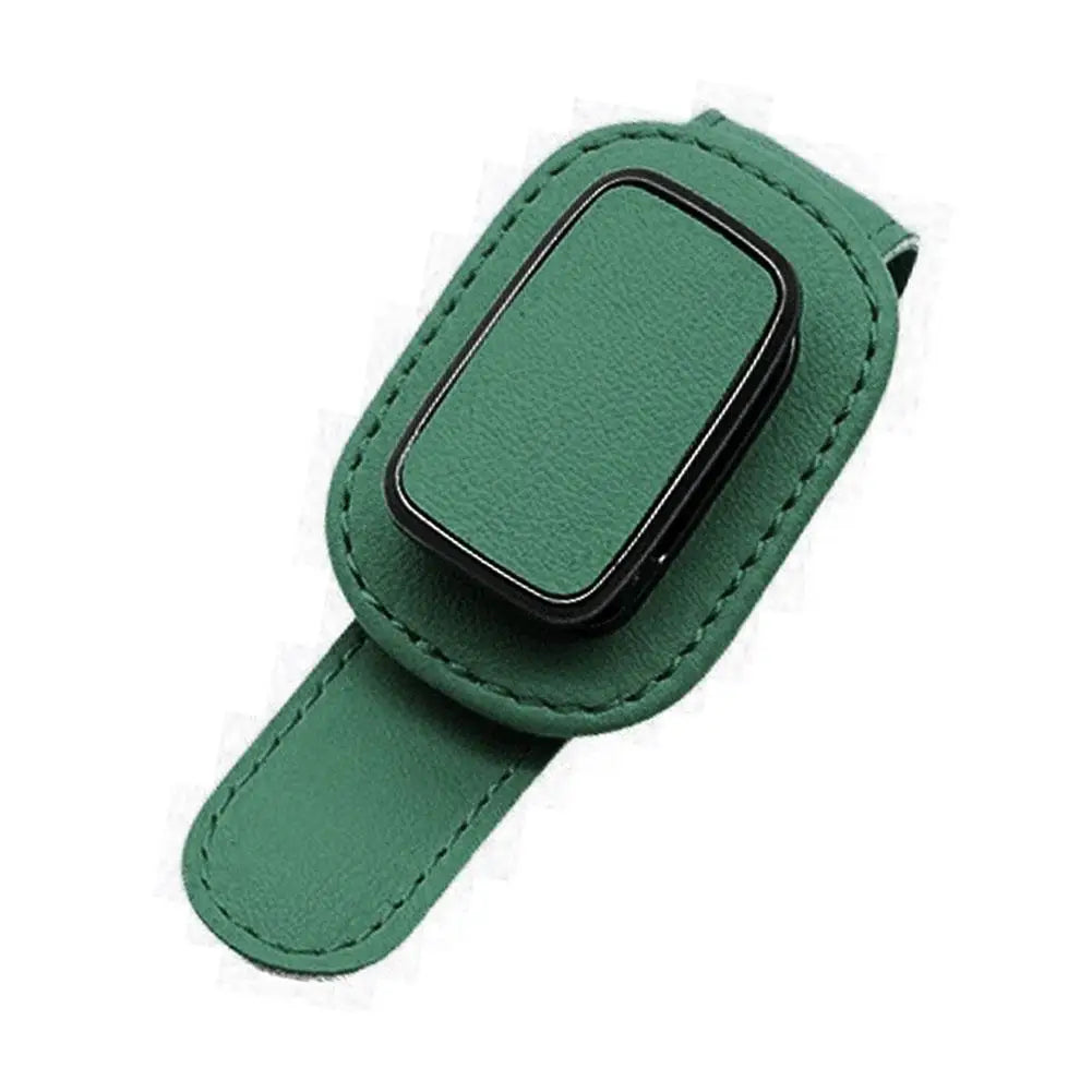 Car Sunglasses Clip Super Fiber Leather Sun Visor Eyeglass Storage Holder Auto Interior Accessories Card Ticket Organizer
