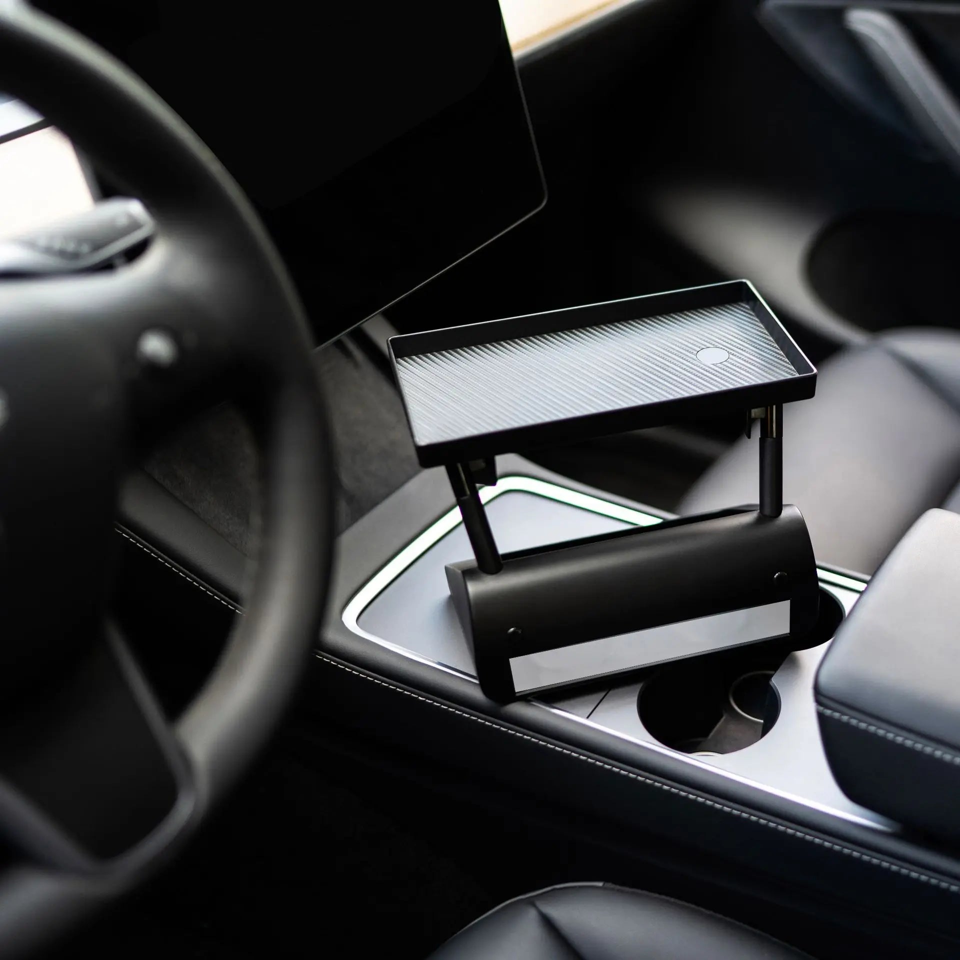 For Tesla Model 3 Model Y Magsafe Magnetic Anti Slip Little Devil Storage Box Under Screen Interior Accessories