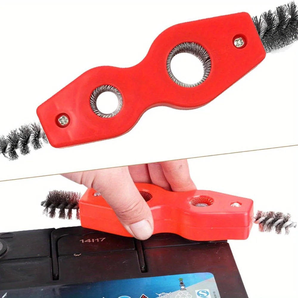 Replacement Parts for 1PC Four in One Car Starter Terminal Cleaner, Vehicle Head Brush Chamfering Tool, Pipe Cleaner