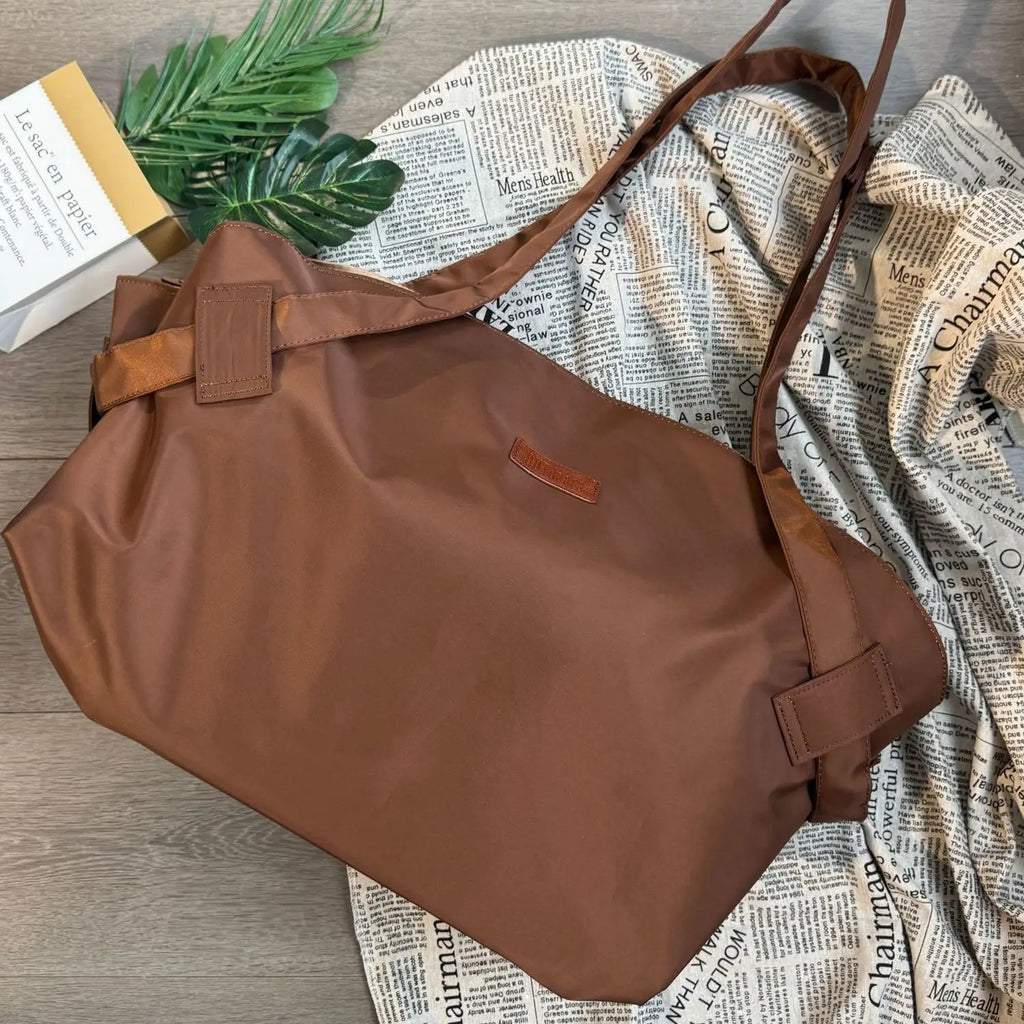 Portable travel camping storage large capacity shoulder picnic travel crossbody duffel bag women's bag fashion