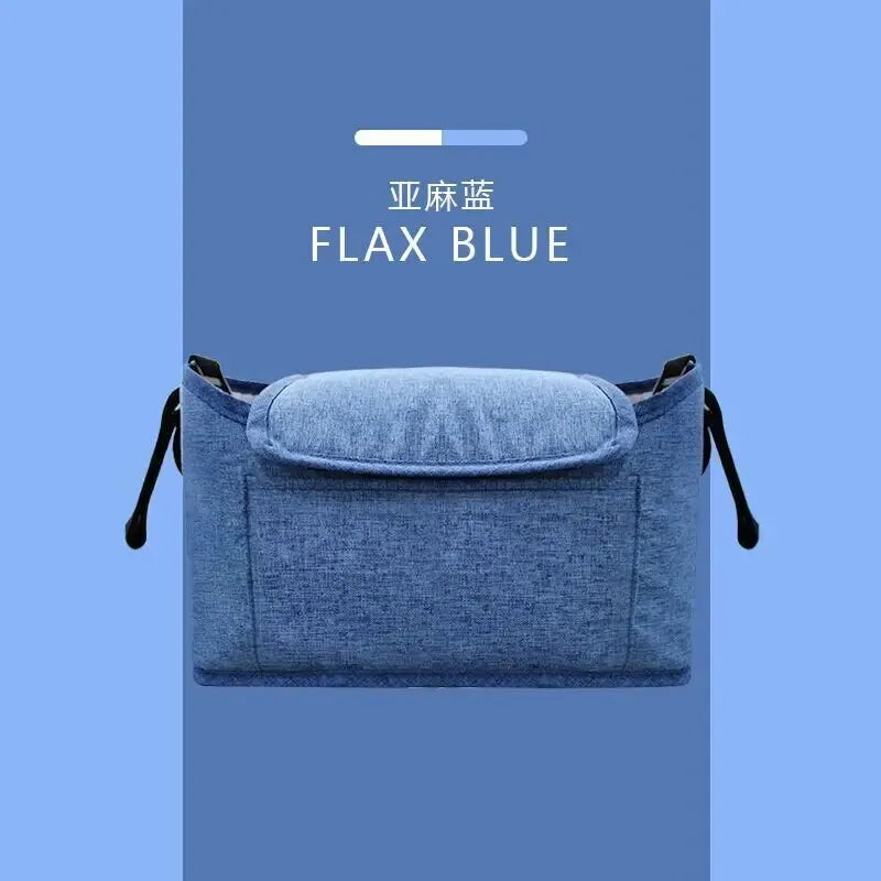 Baby Stroller Hanging Bags Mommy Diaper Bag Large Capacity Mommy Storage Bag With Handles Crossbody Bag Portable Travel Organize