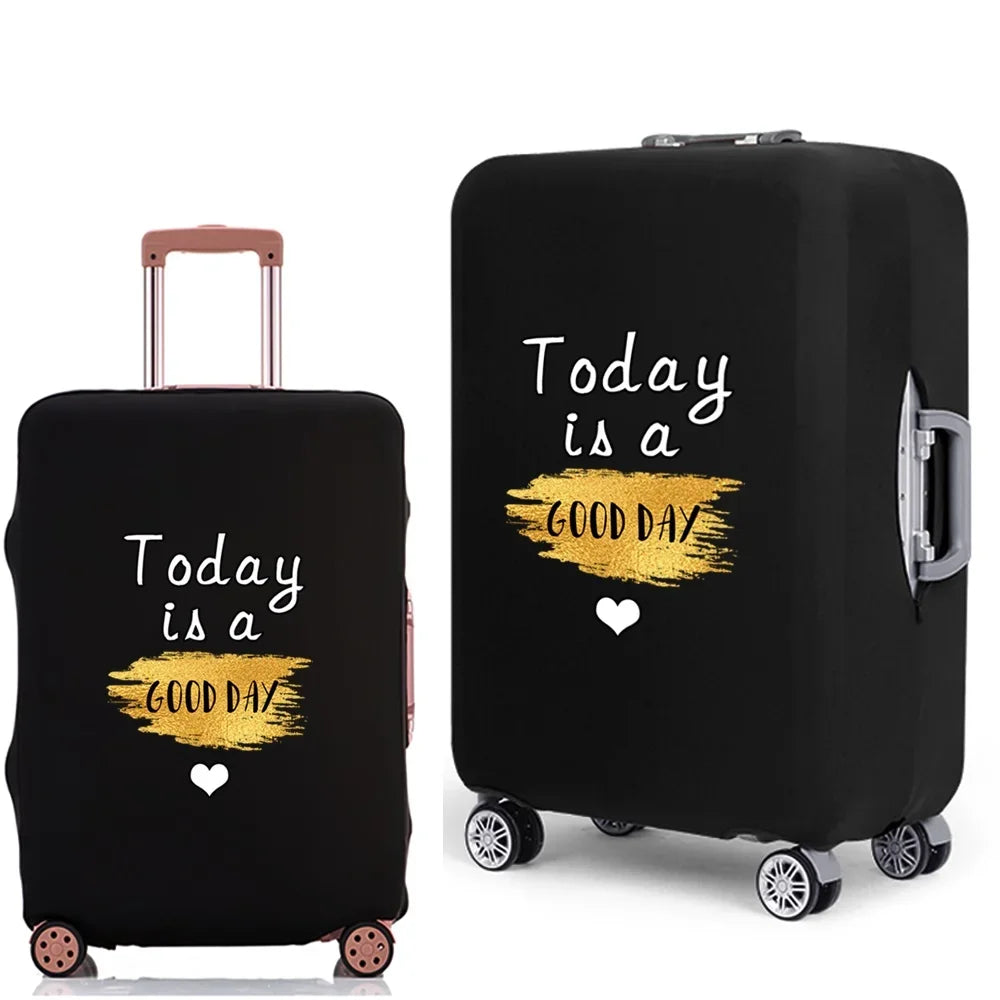 Thicker Travel Luggage Protective Cover Print Portable Suitcase Cover Elastic Dust Cases for 18-28 Inch Travel Accessories