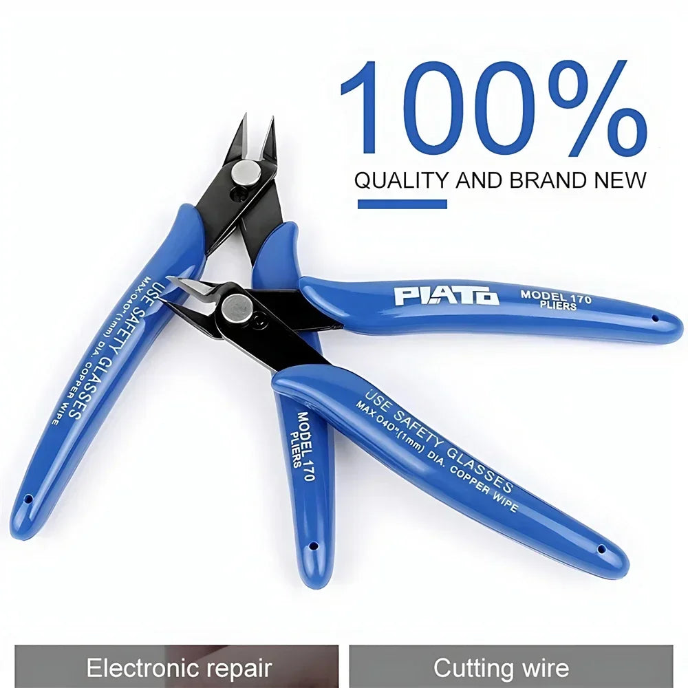 1/5/10/20pcs PLATO 170 Wishful Clamp DIY Electronic Diagonal Pliers Side Cutting Nippers Wire Cutter 3D Printer Parts