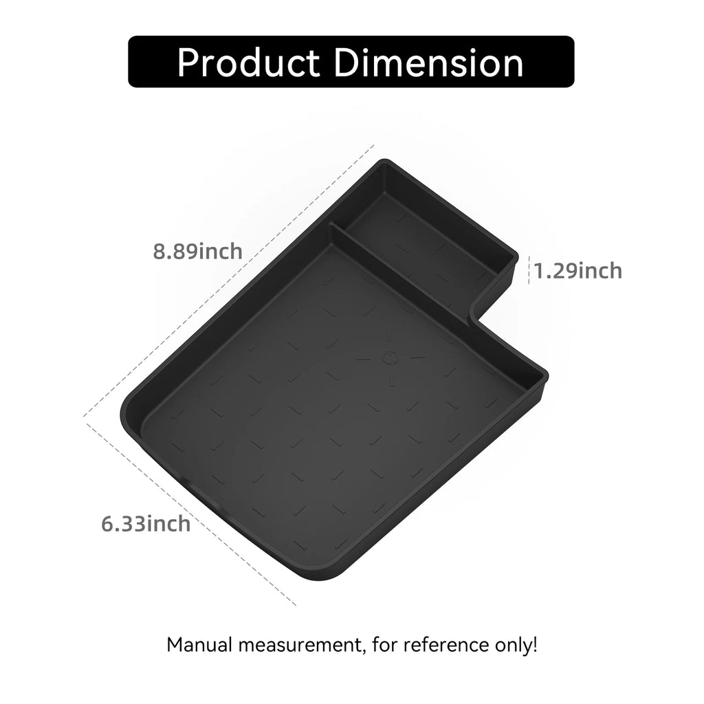 LUCKEASY for Kia Telluride 2027 Base Trim Car Storage Box Accessories Central Control Armrest Box Bottom Box Storage Case Tray