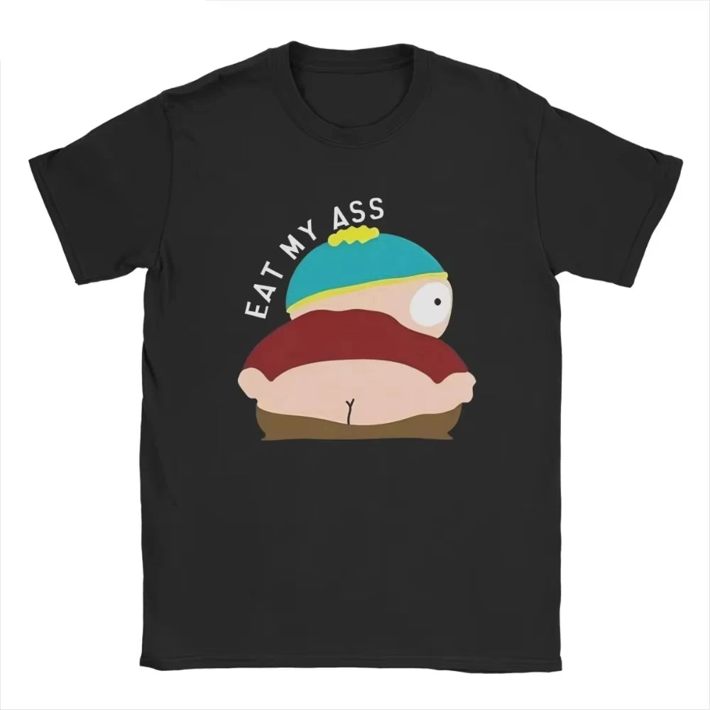 Plus Size New Arrival Mens Clothes Tee Shirt Graphic T-Shirts Men Tshirt for Men Ropa Hombre Crazy South Park Funny Cartoon Cute