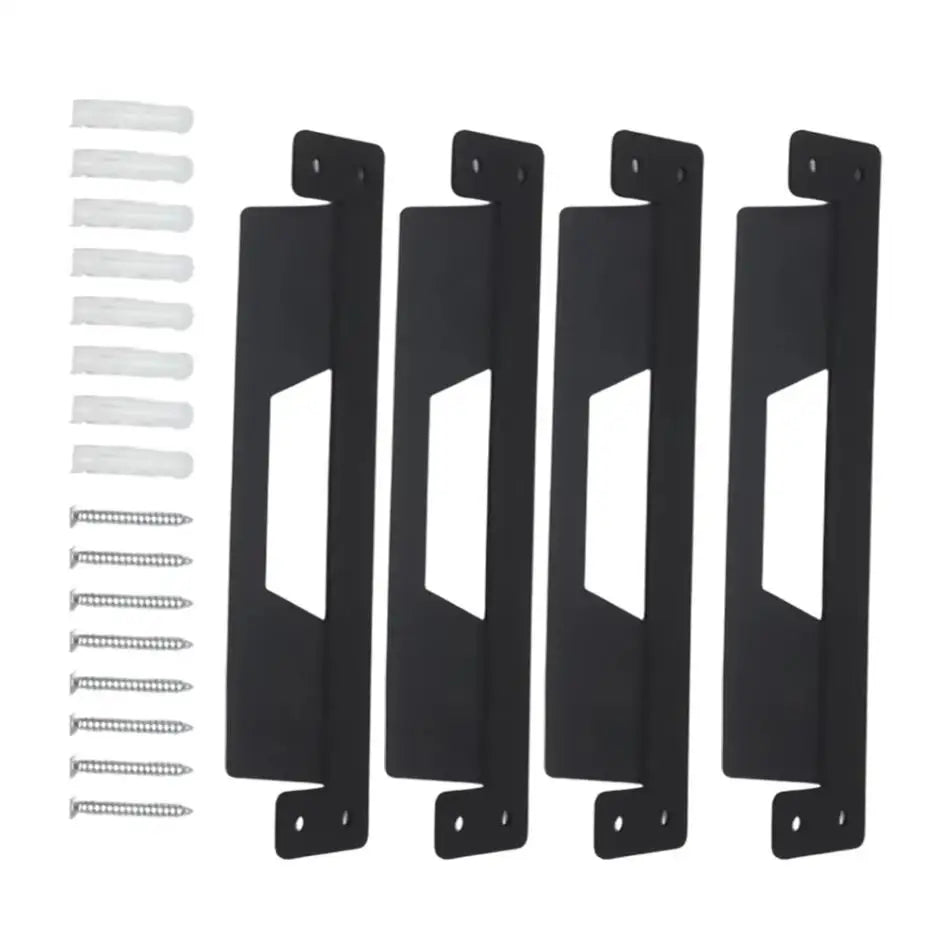 2PCS/4PCS Small Metal Mounting Brackets For ToughBuilt For StackTech Storage System For Toolboxes On Wall Workshop