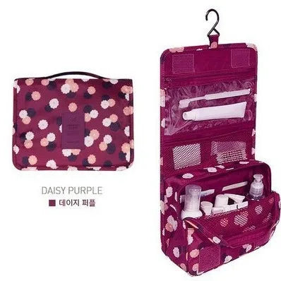 Multifunctional Travel Hook makeup bag Cosmetics Storage Bag Waterproof Toiletries Beauty Organizer Ladies Bathroom Storage Bag