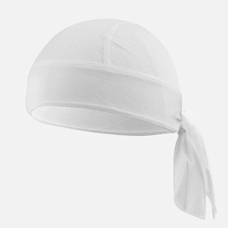 Sweat Wicking Cycling Headscarf Men Breathable Running Hiking Helmet Cover Elastic Bandana Comfortable Climbing Pirate Hat
