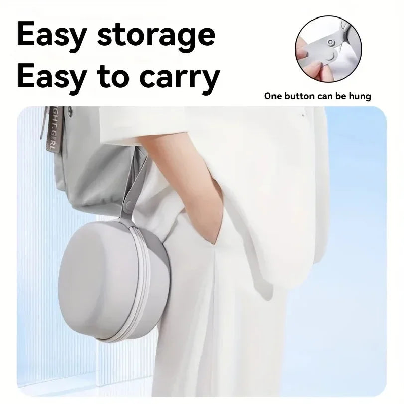 Ergonomic U-Shaped Neck Pillow with Storage Bag,Memory Foam Travel & Office Support, Removable,Machine-Washable Cover