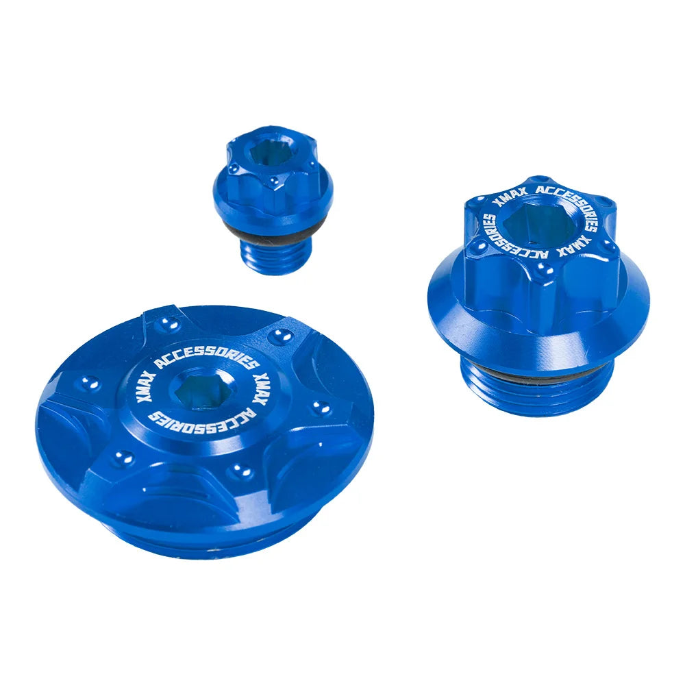 Tank Screw Cover Engine Oil Cap Decor Anti-theft Screw Modified Motorcycle For Yamaha XMAX 250 300 XMAX250 XMAX300 2017-2024