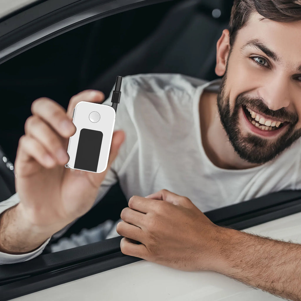 Portable Digital Alcohol Breath Tester Fuel Cell Sensor Alcohol Detector Meter Electrochemical Alcoholmeter For Drunk Driving