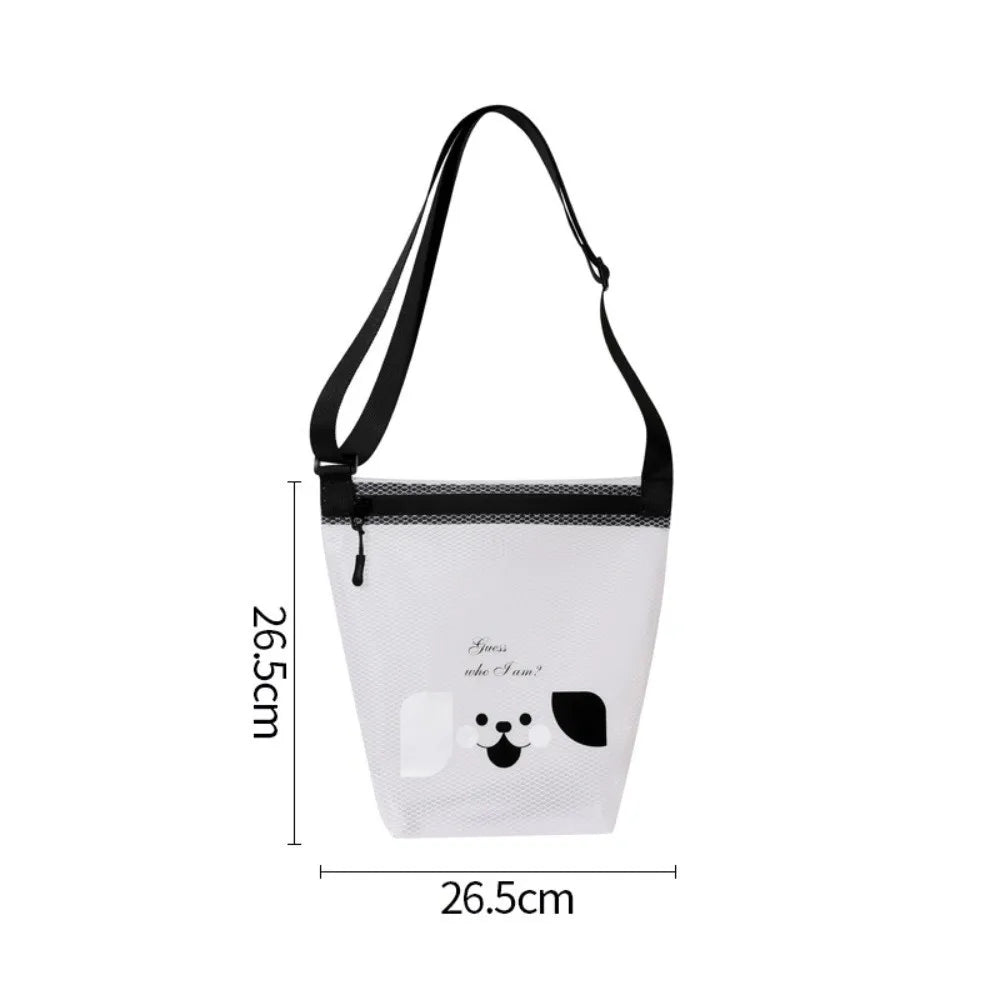 New Waterproof Transparent Makeup Bag PVC Large Capacity Gym Swim Bag Crossbody Waterproof Storage Bag Travel