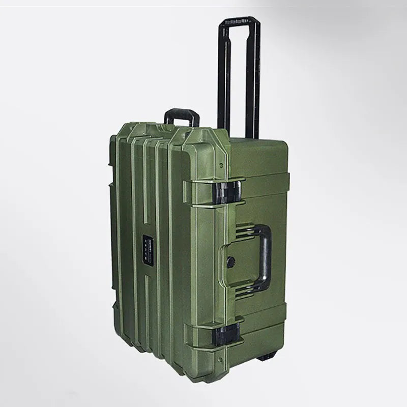 Photography Trolley Box IP67 Waterproof Suitcase Tools Box Hardware Toolbox Organizer Trolley Case Hard Case Military Organizer