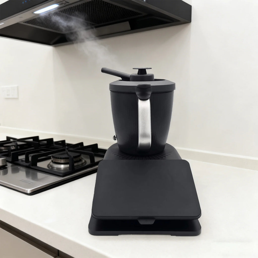 Steam Diverter Compatible with Thermomix TM7 – 360° Rotating Steam Deflector with, Kitchen Cabinet Protection
