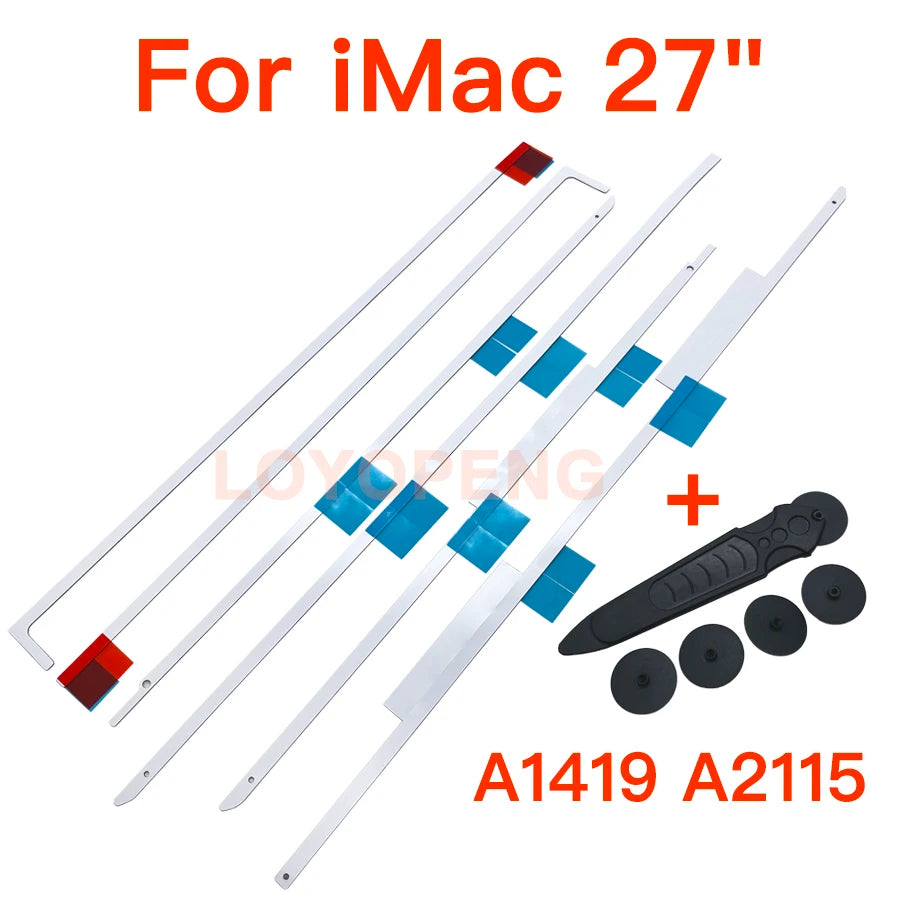 A2115 A2116 A2438 A2439 LCD Display Adhesive Strips Sticker Tape For iMac 21.5" 27" 24" A1418 A1419 LCD Adhesive Tool Kit