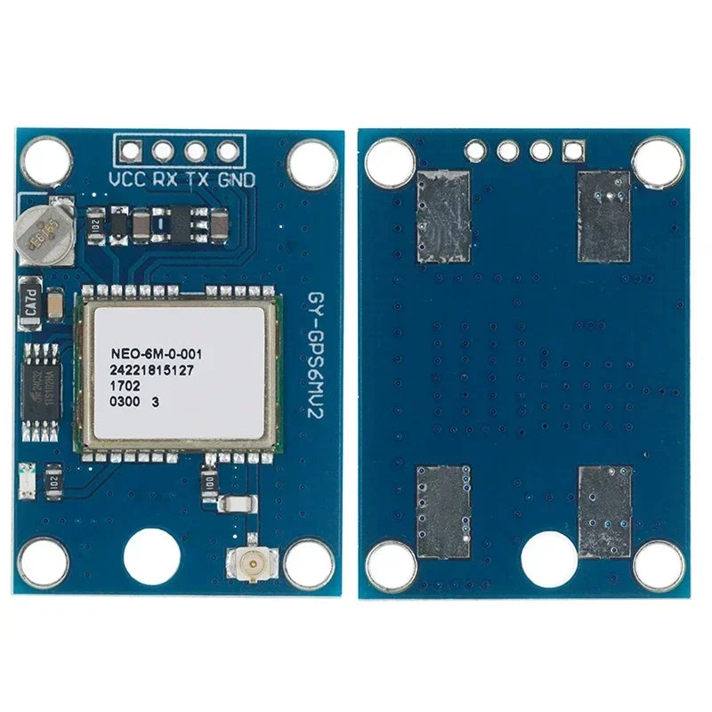NEO-6M GPS Module GY-GPS6MV2 NEO6MV2 Buit-in EEPROM ApM2.5 Antenna 3V-5V RS232 TTL Board for Arduino Flight Control