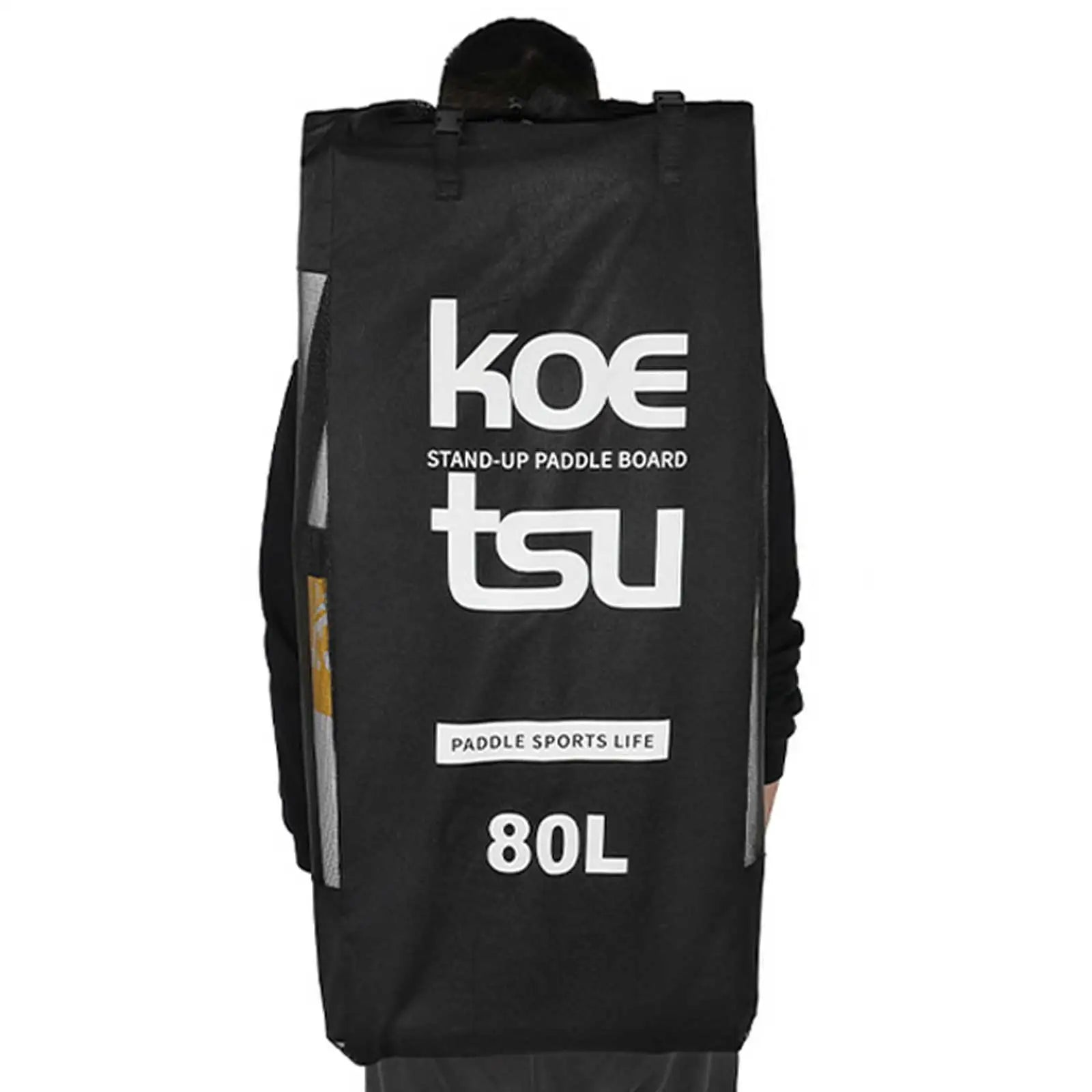 80L Premium Inflatable Paddle Board Bag, SUP Kayak Bag Travel Backpack Large Capacity Storage Bag Made from 600D Oxford Cloth