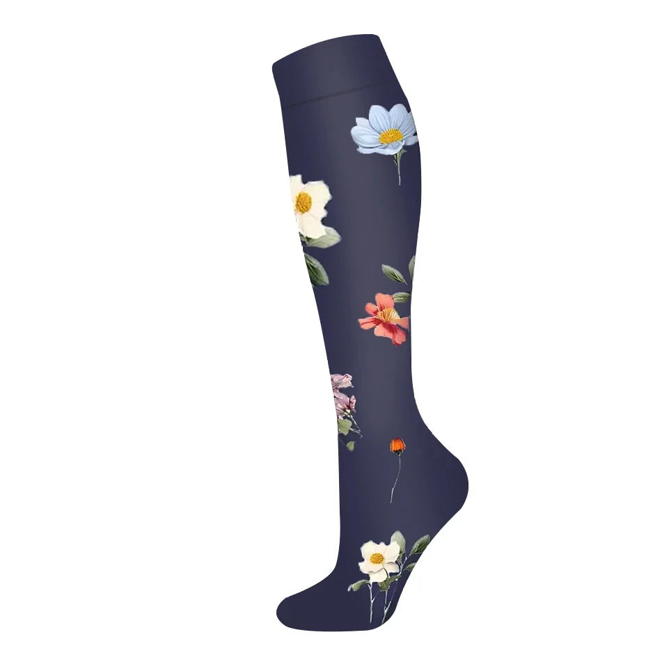Men Women Compression Sock for Leggings Breathable Running Pressure Soccer Adult Edition Network Pressure Nurse Socks