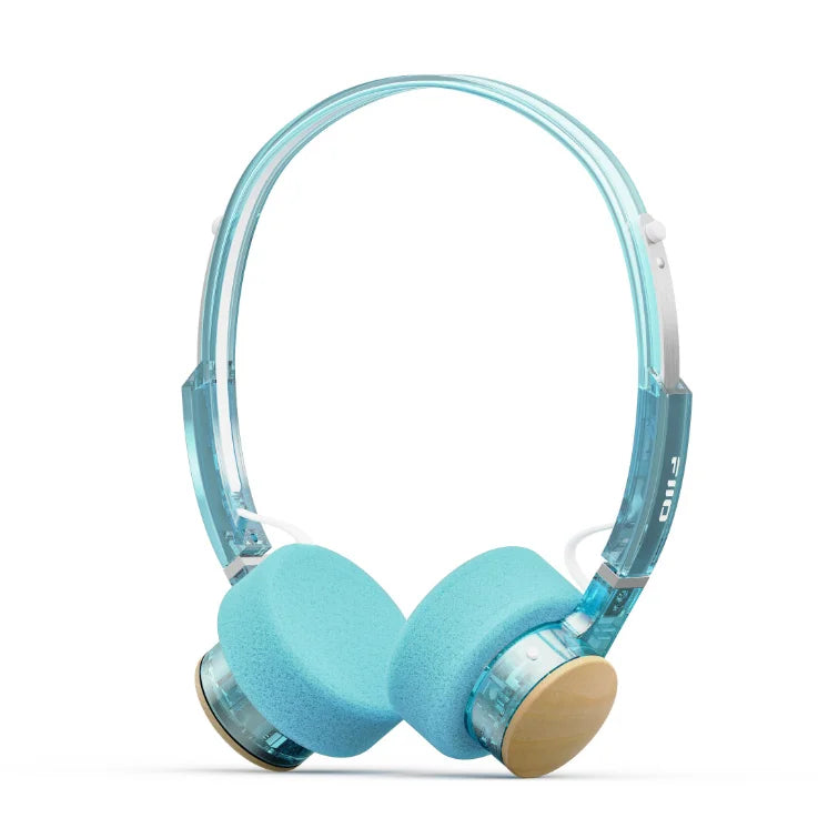FiiO EH11 Retro Headphones Small Over-Ear Design Headset Bluetooth 40mm Large Dynamic Driver Mechanical Shell Headphones Gifts