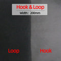 200mm Strong self-adhesive fastener tape hook and loop 20cm adhesive tape magic gum strap sticker tape wiht glue for DIY