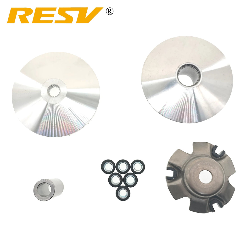 RESV for GY6 125cc 150cc 152QMI 157QMJ 4-stroke Variator Drive Face Pulley Assy.