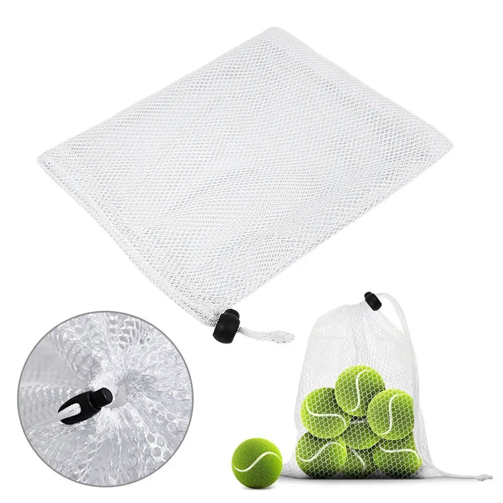Durable Nylon Mesh Drawstring Storage Pouch Bag Multi Purpose Home Travel Outdoor Activity Pouch Laundry Bag