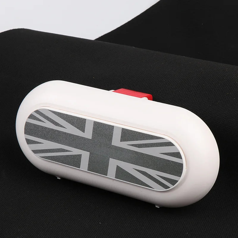 Car Sunglasses Holder Sun Glasses Box Eyeglasses Case for Mini Cooper R50 R53 R56 R55 R60 R61 F54 F55 F56 F60 Countryman Clubman