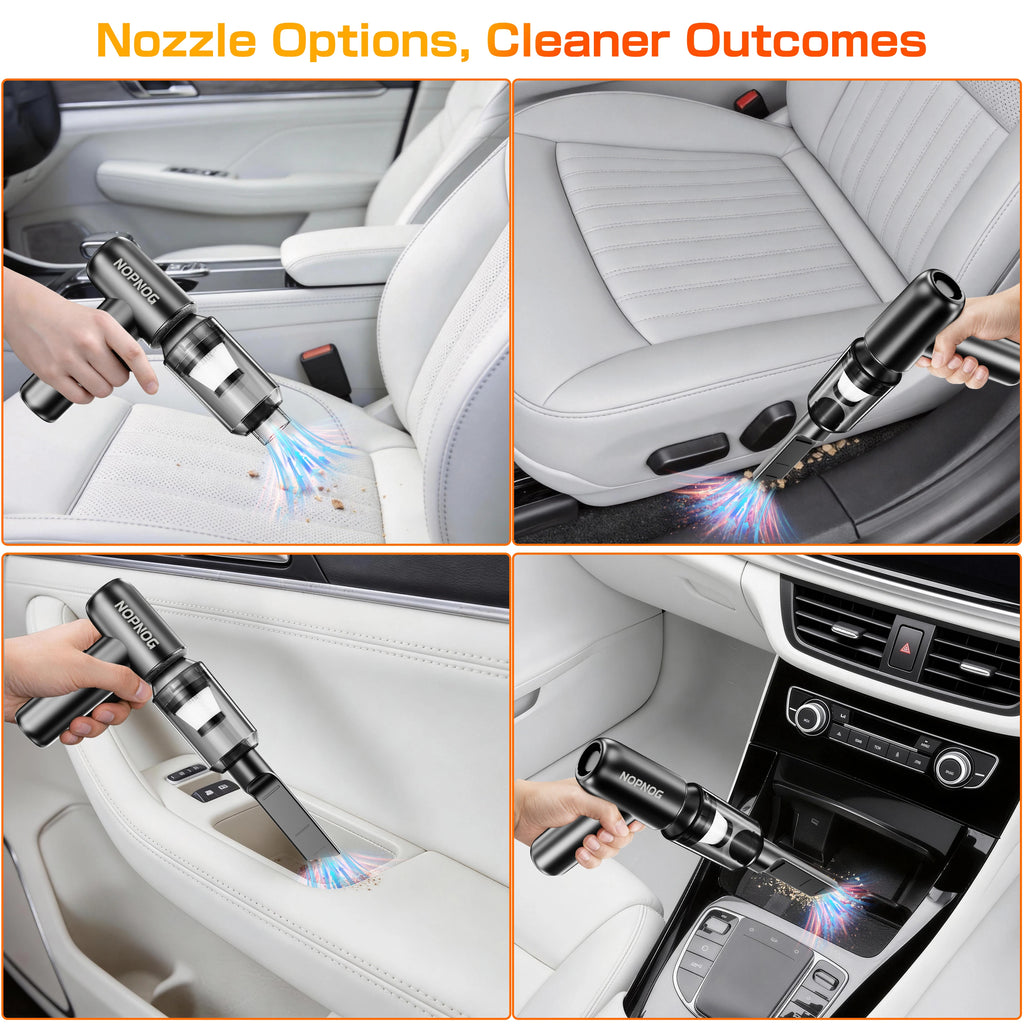 Car Vacuum Cleaner Blower Turbo Fan Violent Jet Fan Cleaning Blowing Tools Summer Hair Dryer Family Electric Air Duster Auto Accessories Dust Collector Outdoors Portable