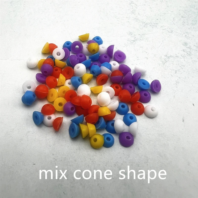 100pcs High Elasticity Colorful Fingerboard PU Bushing