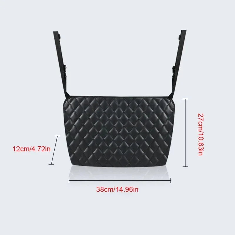 Car seat storage bag suitable for suspension between seats Car storage net bag Suspension storage bag Large capacity