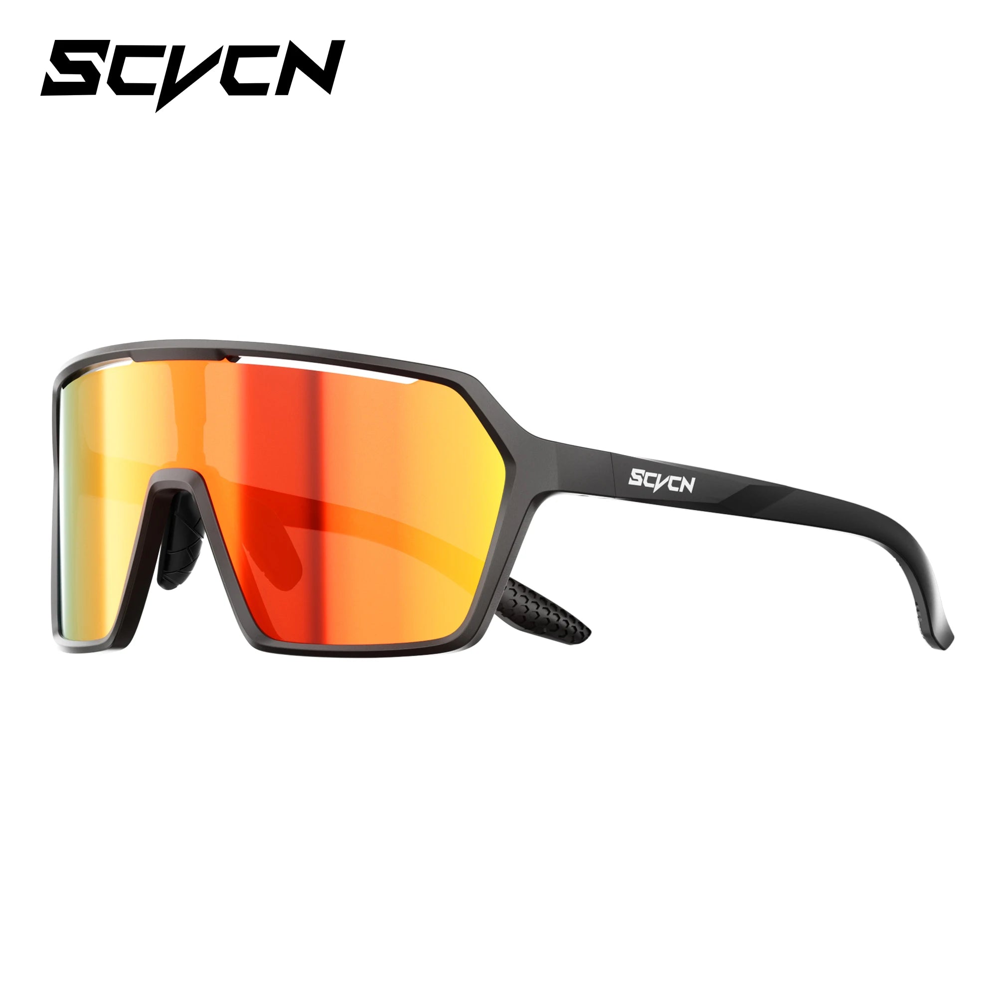 SCVCN Hiking Cycling Glasses Outdoor Running Sunglasses Stylish Hiking Driving Glasses MTB Racing and Casual Sports Sunglasses