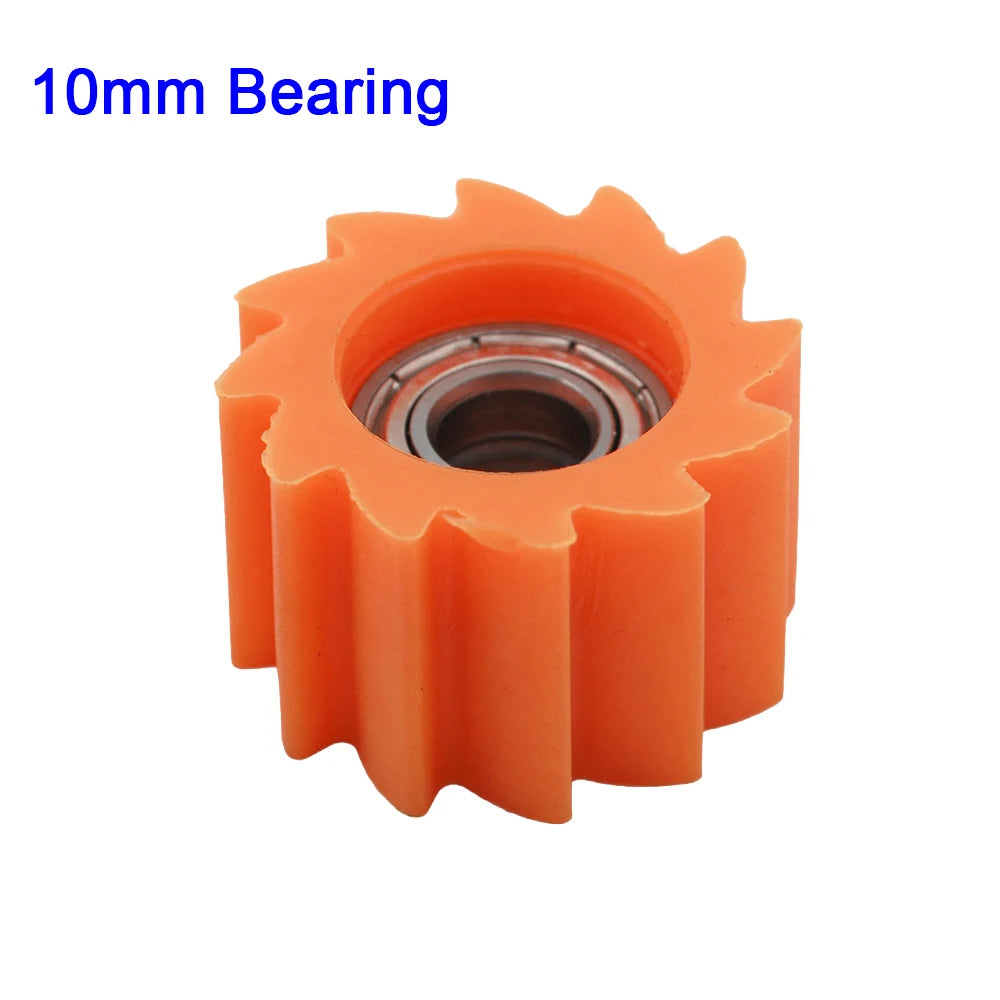 Motorcycle Drive Chain Roller Pulley Tensioner 8mm/10mm For Yamaha Honda Kawasaki KX KXF 250 450 250F CR CRF RMZ WR YZ Dirt Bike