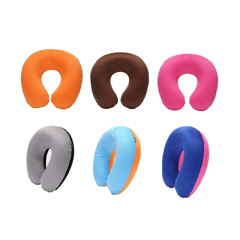 1/2Pcs Memory U Shaped Travel Air Pillow Neck Support Head Rest Cushion Gift Comfortable Pillows For Travel/Daily Relax