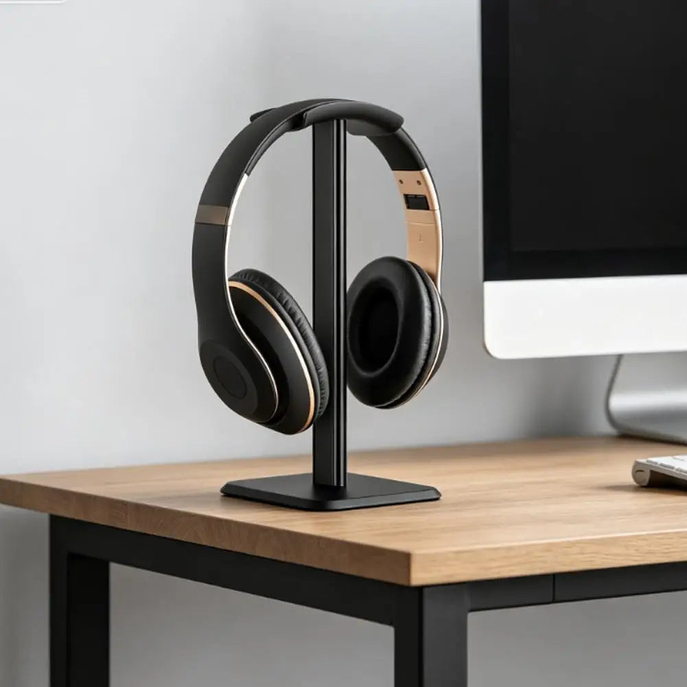Universal Modern Desktop Headphone Stand Desktop Headset Holder Anti Slip Display Rack For Gaming Headphones Earphones