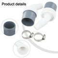 PVC Washing Machine Drain Adapter Fits 18-24mm Inlet And 40mm Outlet For Dishwasher Tumble Dryer And Sink Drain Systems
