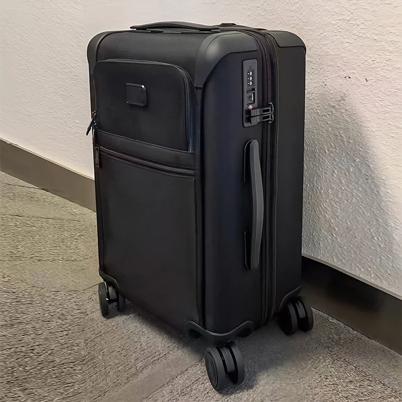 Fashion Ammunition Nylon Luggage Oxford Cloth Travel Suitcase Carry On Code Lock Business Boarding Box Canvas Trolley Case