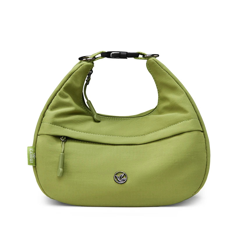 Women's Nylon Crescent Bag Crossbody Bag Hobo Shoulder Bags Handbag Multiple Pockets for Daily Travel Commuting Leisure Tote
