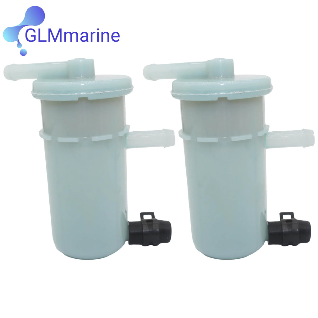 15410-88L00 2 Pcs Boat Engine Fuel Filter for Suzuki 4-Stroke 40 50 60 HP Outboard Motors DF40A DF50A DF60A 18-79949