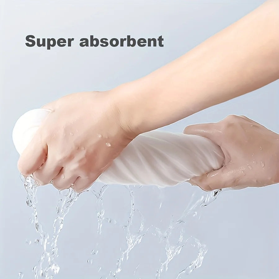 100pcs Thickened Disposable Towels, 11.81x23.62in, Portable Travel Bath Towel for Home, Hotel, Spa, Salon, Foot Massage & More