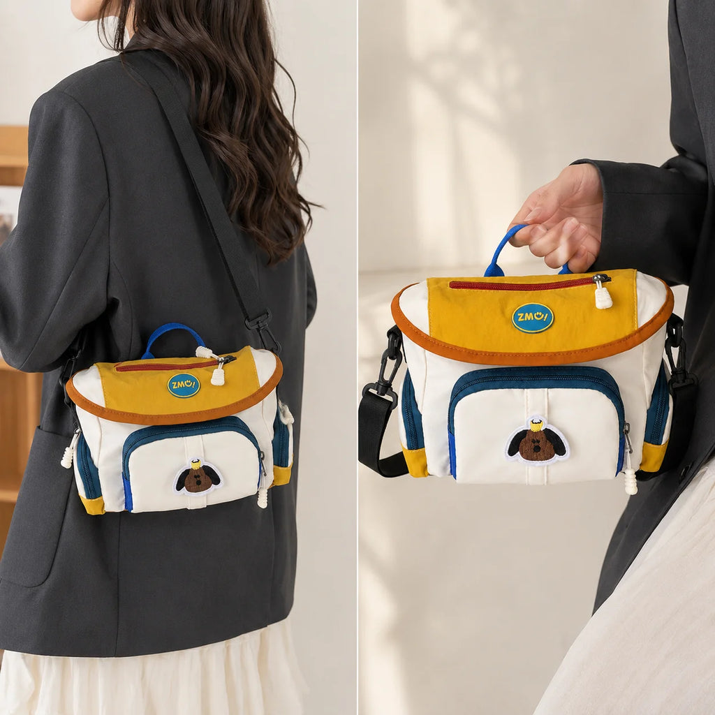 Color blocking new camera bag, single shoulder multifunctional commuting bag, crossbody bag, photography bag, lightweight bag